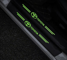 Load image into Gallery viewer, Car glow-in-the-dark door sill strip ( 4PCS )
