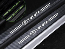 Load image into Gallery viewer, Car glow-in-the-dark door sill strip ( 4PCS )