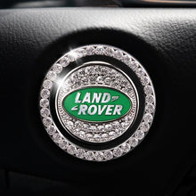 Load image into Gallery viewer, Car one-click start button fashion crystal logo